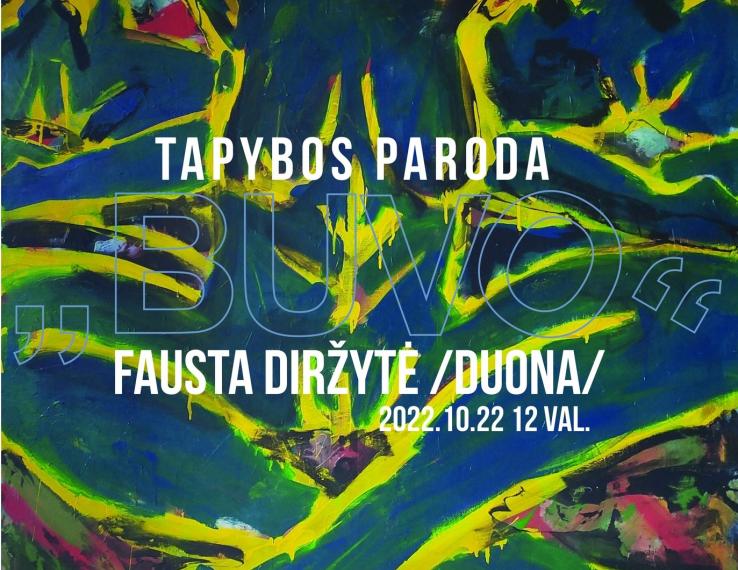 Faustos Diržytės-Duonos paroda teatro fojė