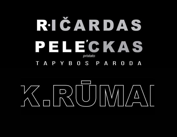 Ričardo Pelecko tapybos parodos „K.RŪMAI“ atidarymas