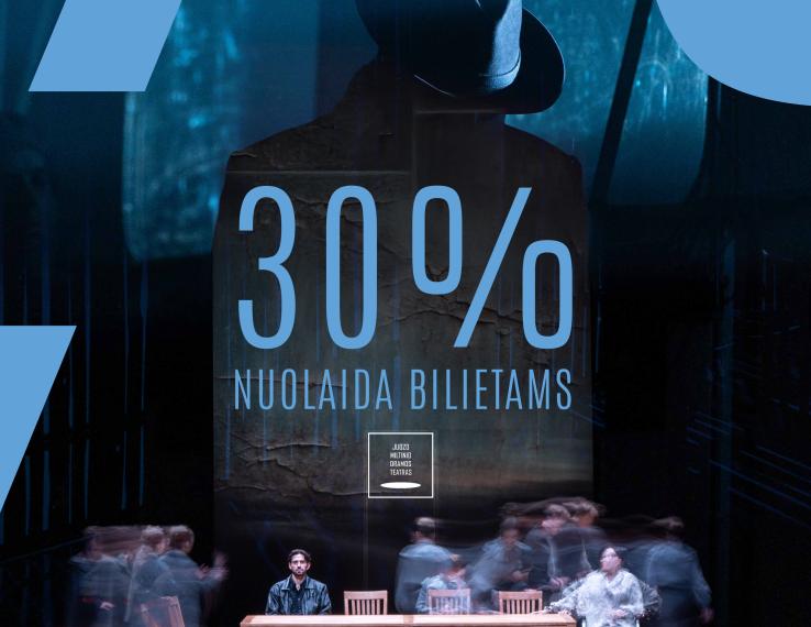 Teatro dienos nuolaida bilietams