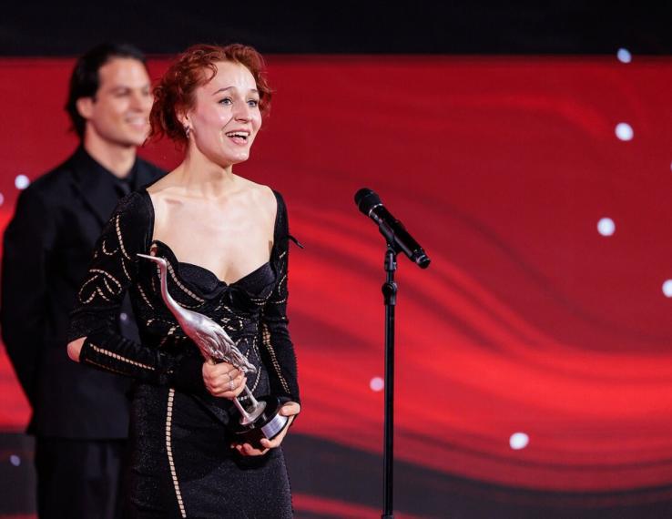 Aktorė Irena Sikorskytė – Sidabrinės gervės laureatė