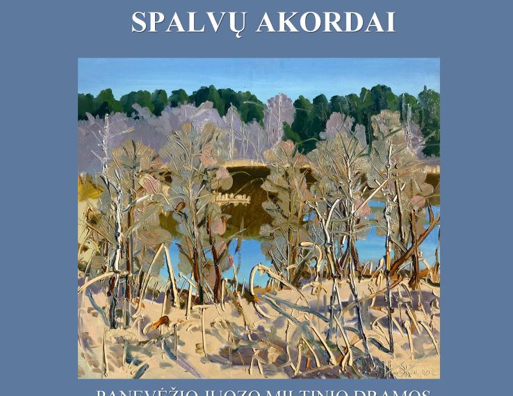 Tapybos parodos „Spalvų akordai“ atidarymas Juozo Miltinio dramos teatro fojė